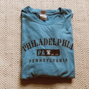 oversized philidelphia Pennsylvania tee